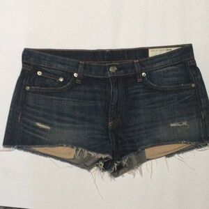 Rag and Bone jean shorts, size 30